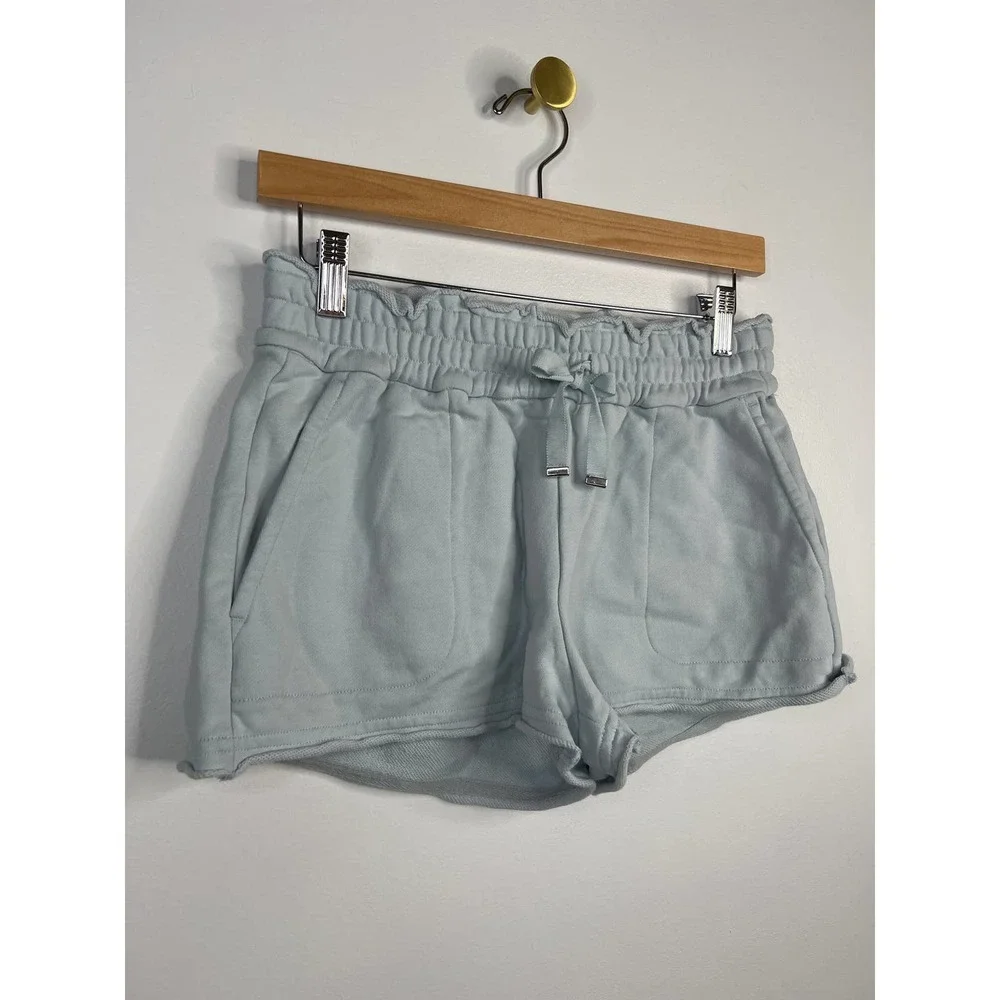CAMI NYC Lynley French Cotton-Terry Light Blue Elastic Shorts Size: XS NWOT - Picture 4 of 9